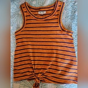 Striped madewell tank